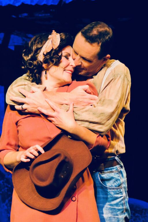 Kuvassa Blanche ja Buck Barrow.