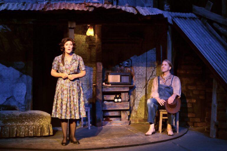 Kuvassa Blanche ja Buck Barrow.