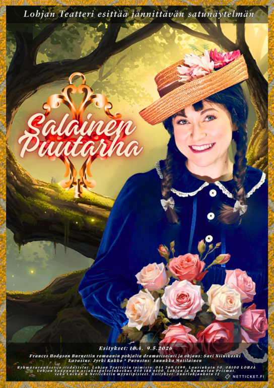 Salainen puutarha -juliste