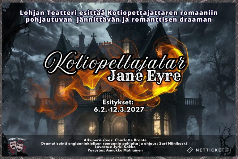 Kotiopettajatar Jane Eyre -kuvituskuva