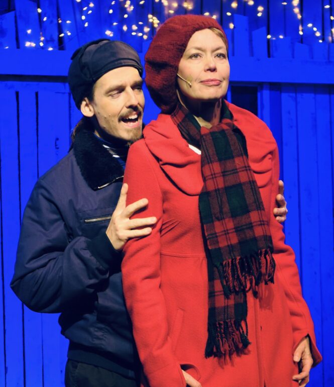 Conny (Samuel Tuovila) ja Gabriella (Leena Reinman)